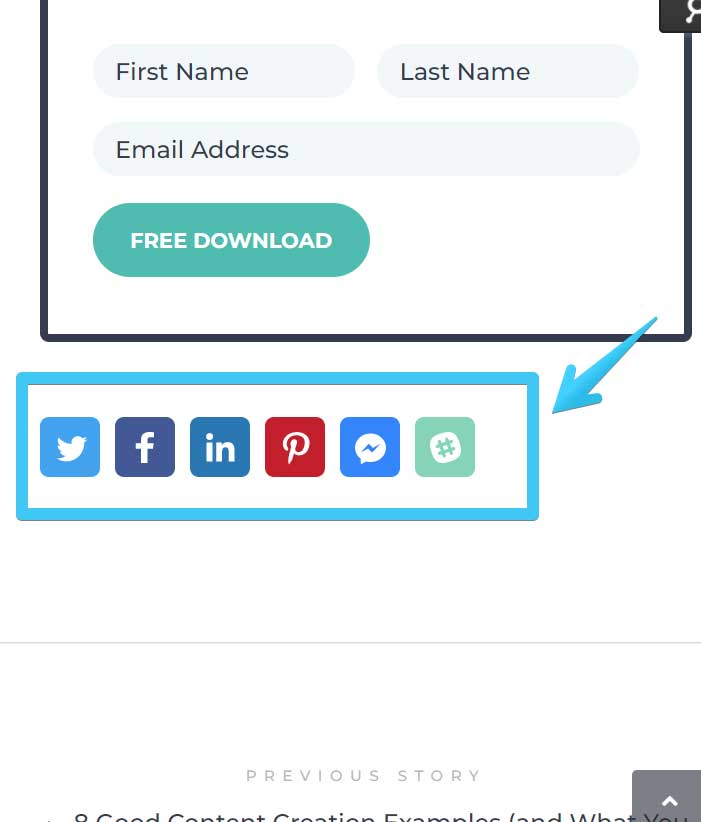 Act2 Blog II Post Sharing Type AddThis Mobile