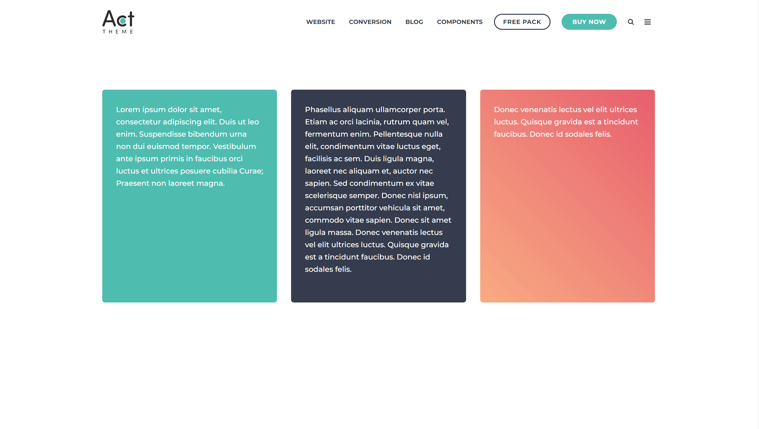 Act2 Equal Height Sample