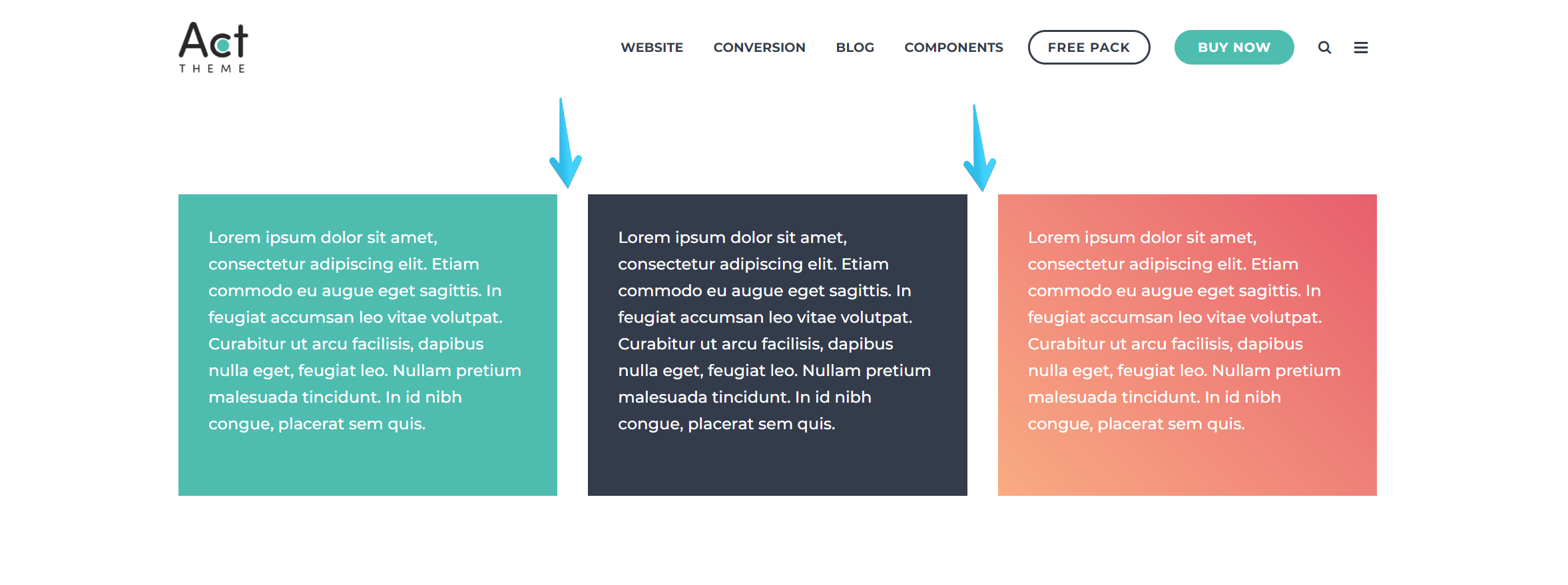 Act2 Column Gutter Sample