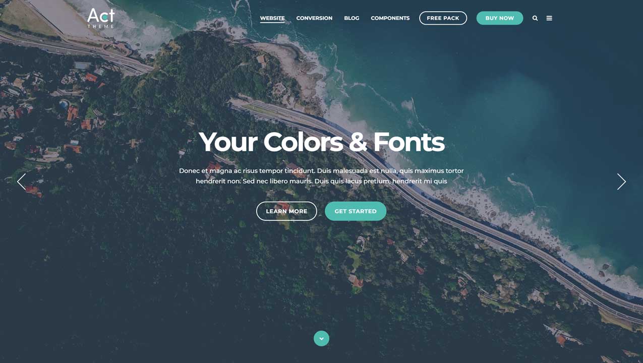 Act2 Header Overlap Sample