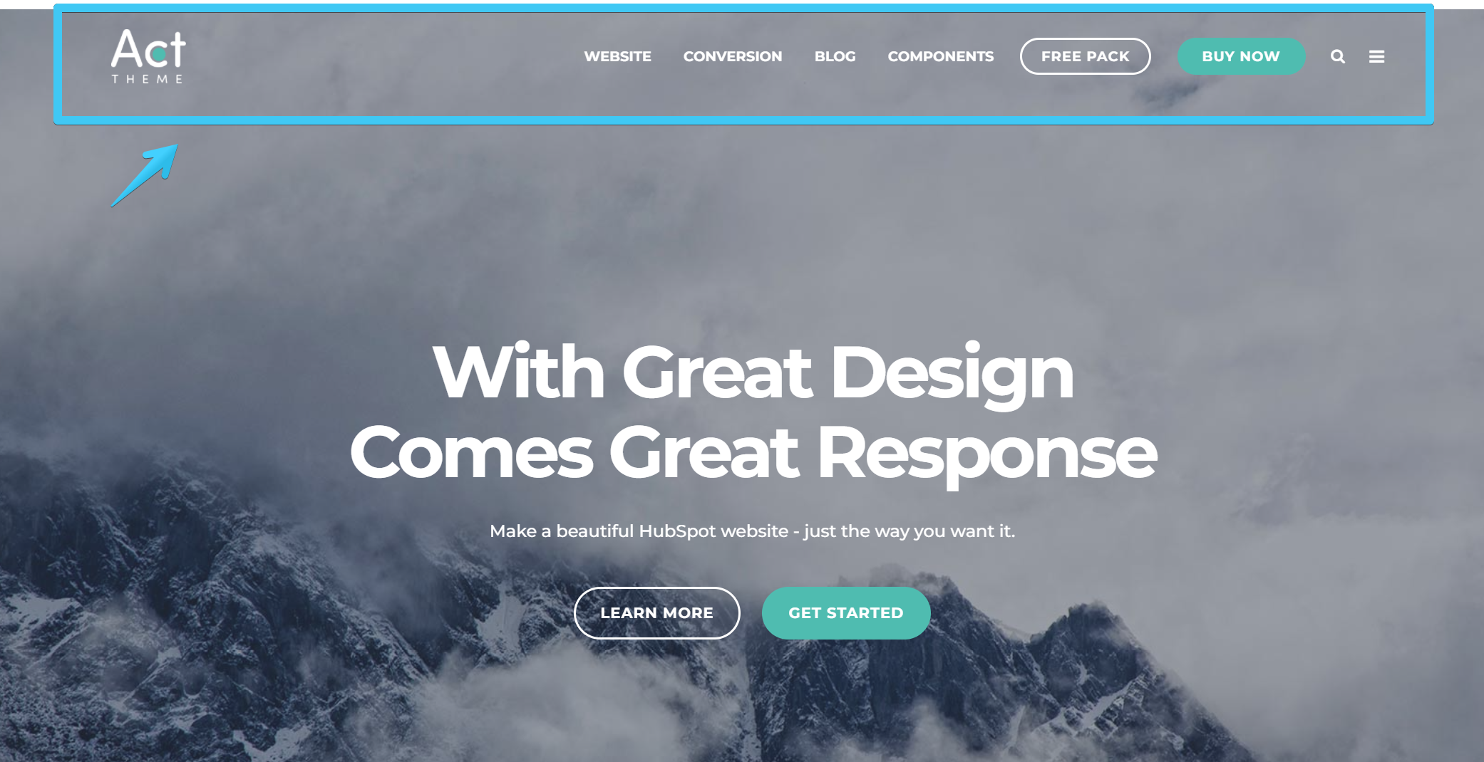 Act2 Header Overlap Sample