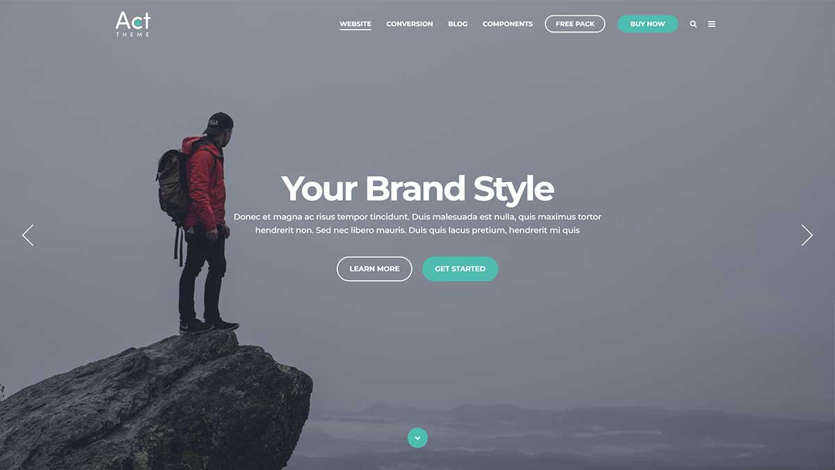 Act2 Hero Slider Minimum Height Full VH