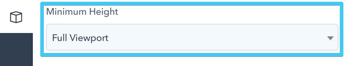 Act2 Page Editor Hero Banner Minimum Height
