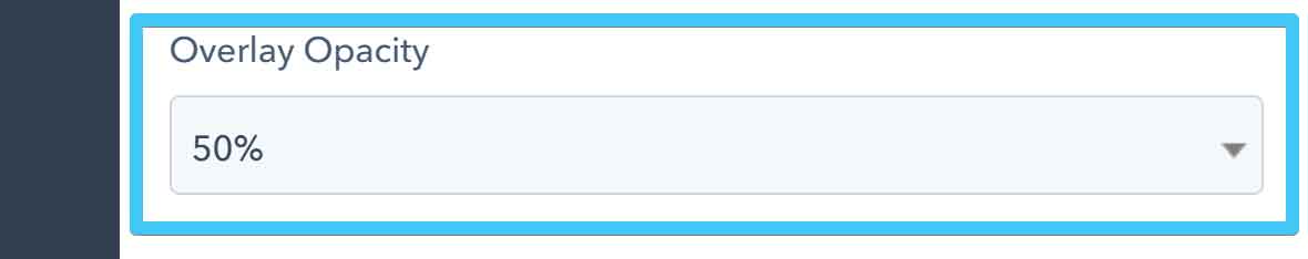 Act2 Page Editor Hero Banner Overlay Opacity