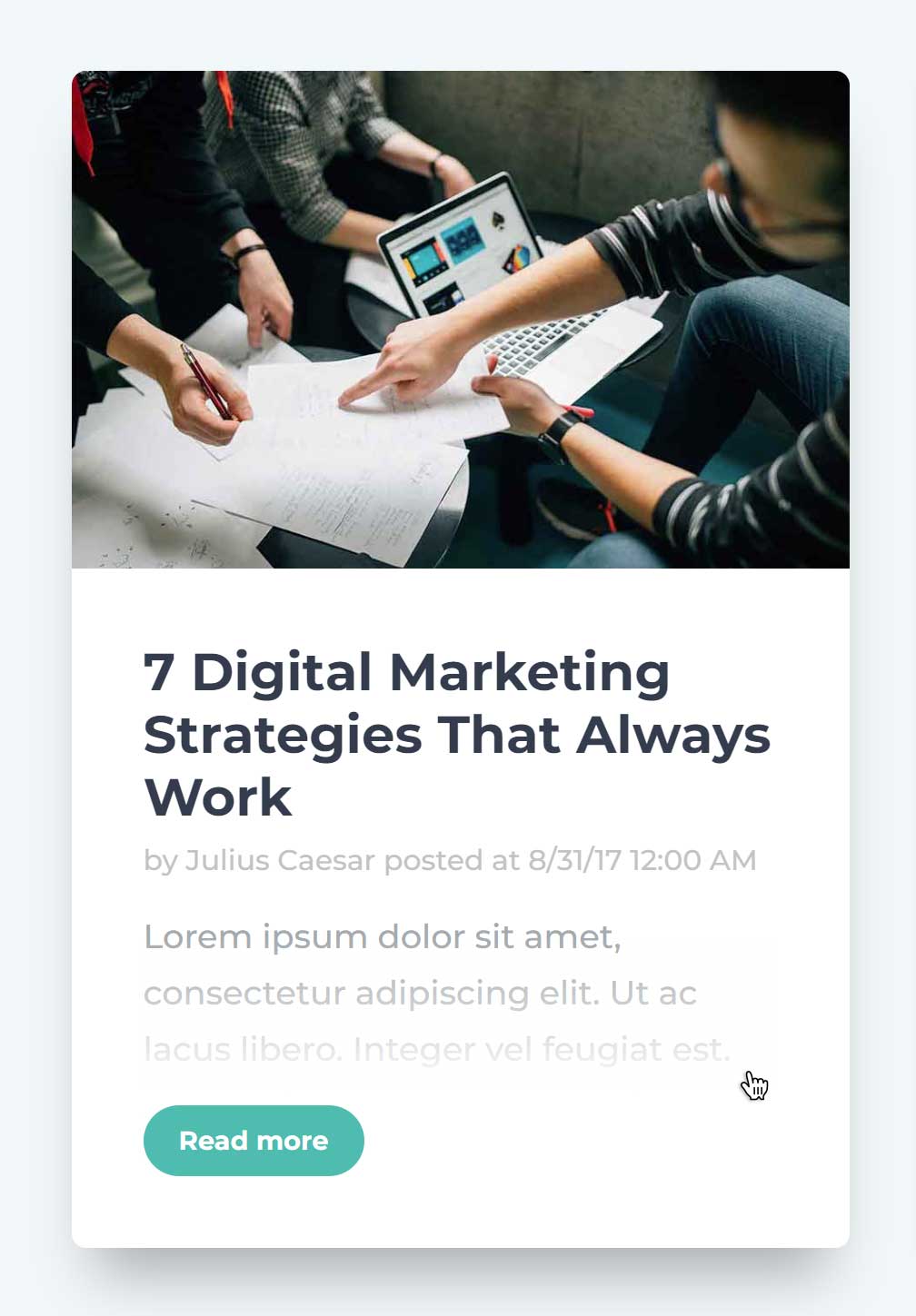 Act2 RSS Cards Full Links Sample