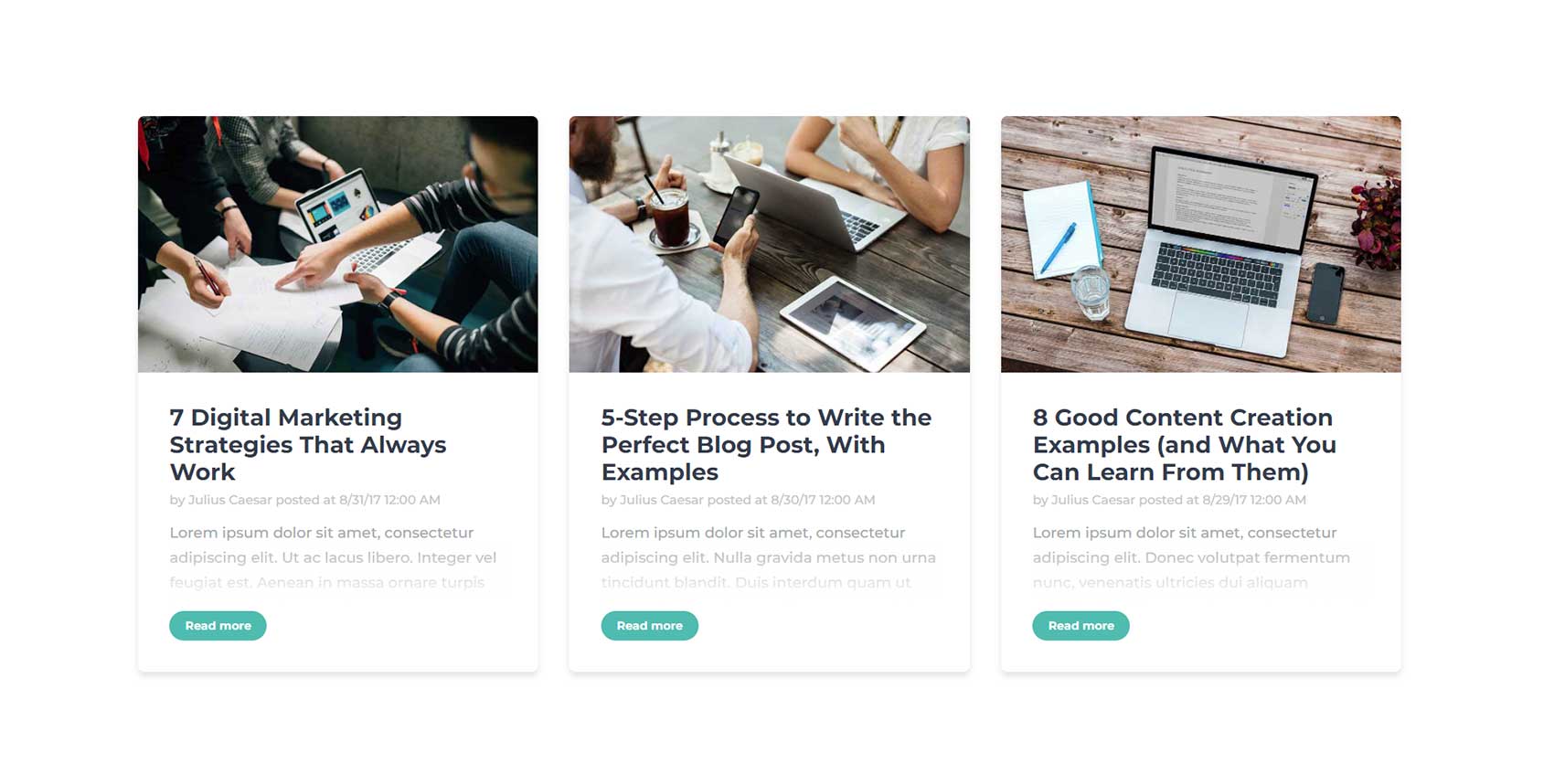 Act2 RSS Cards Sample