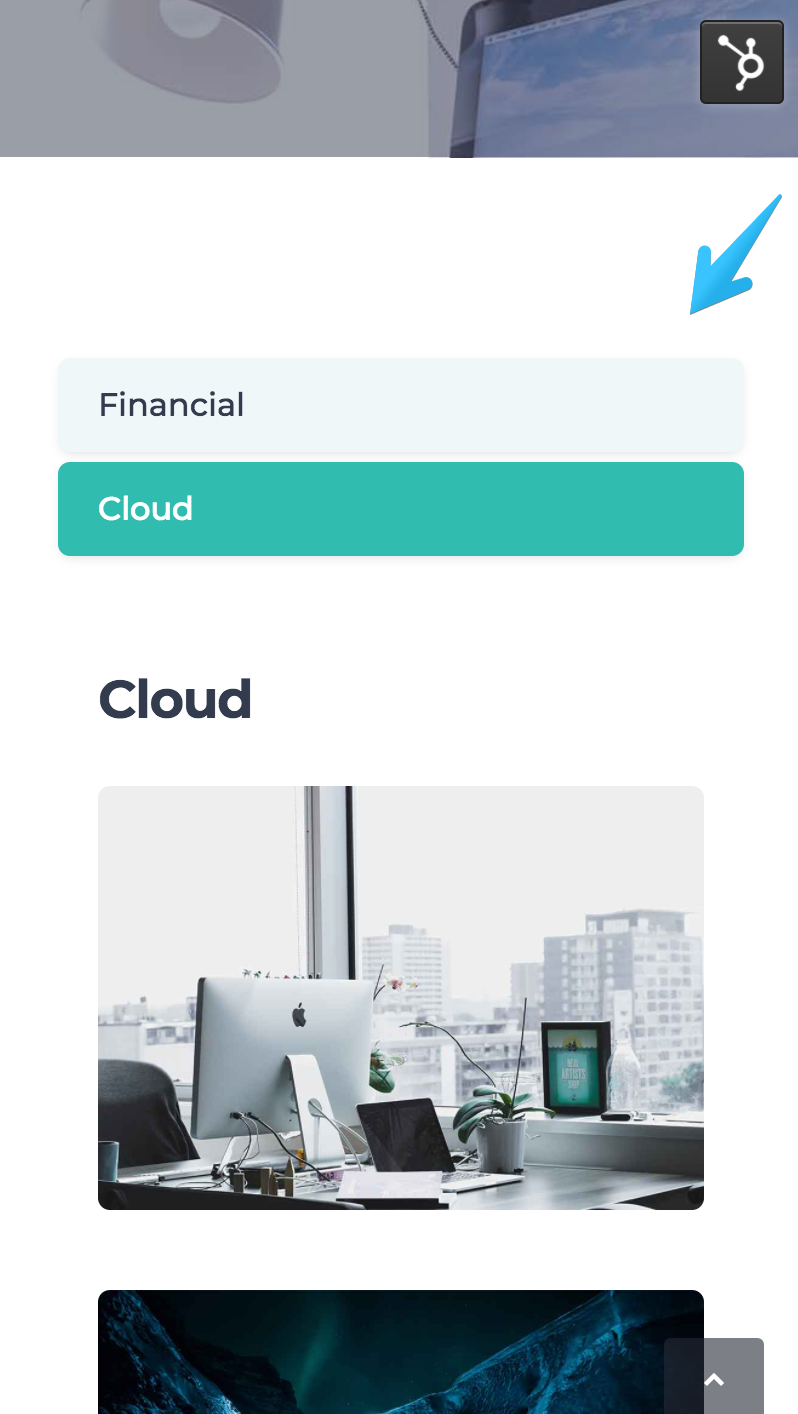Act2 Services II Responsive Tabs Sample