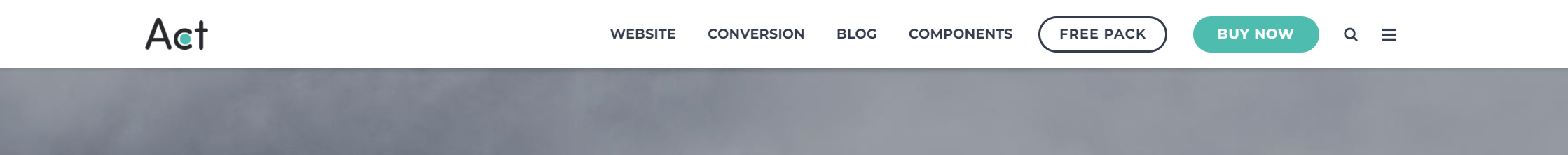 Act2 Sticky Header Sample