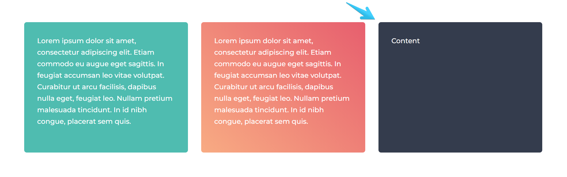 Act2 Three Column Equal Height Without Vcenter Sample