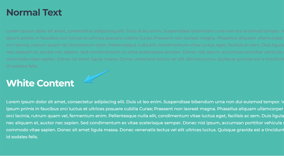 Act2 White Content Sample