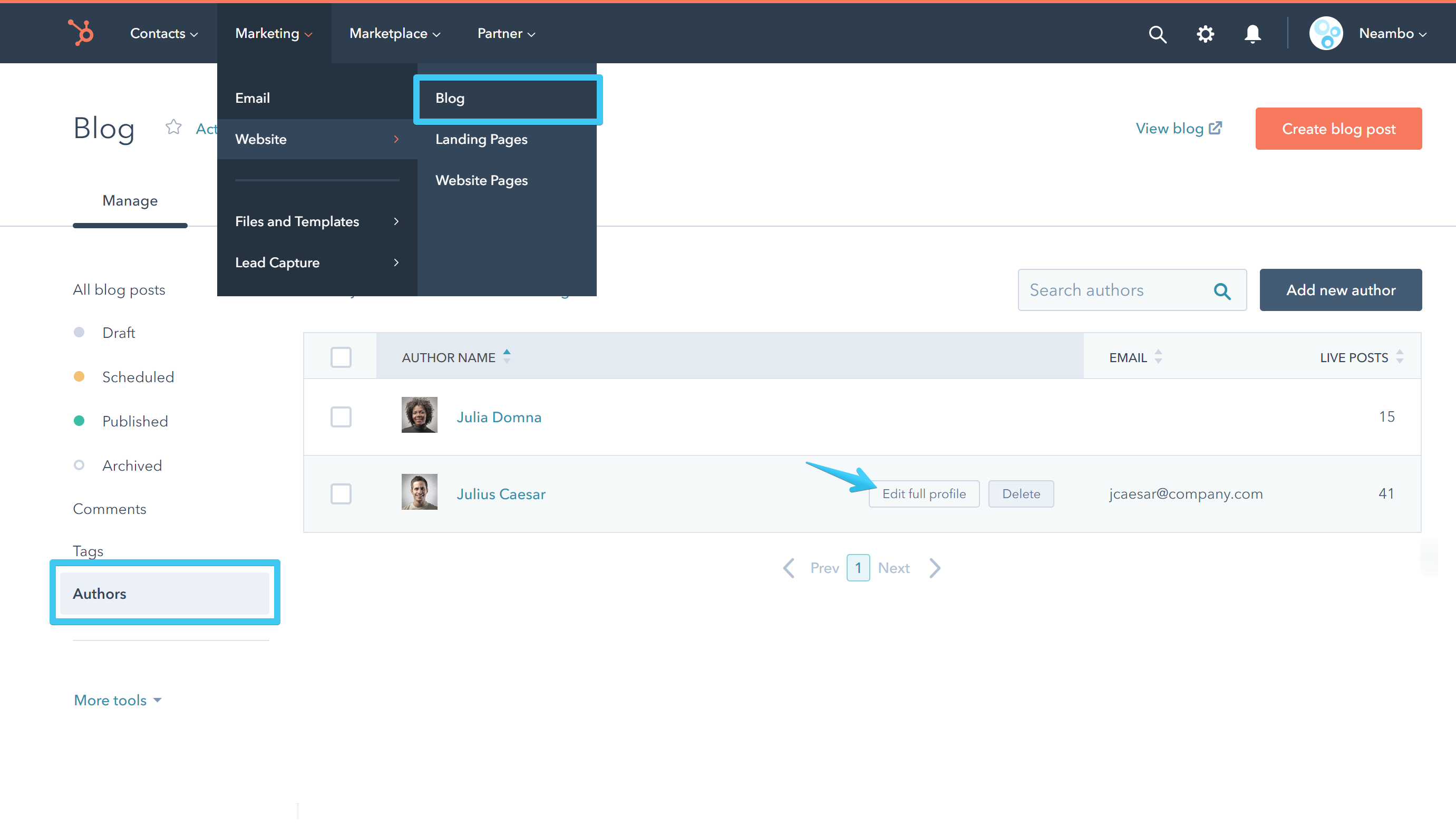 Act2 Blog Author Edit full profile