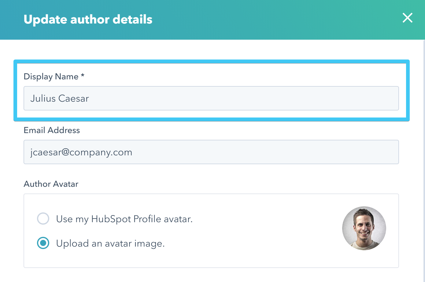 Act2 Blog Author Name