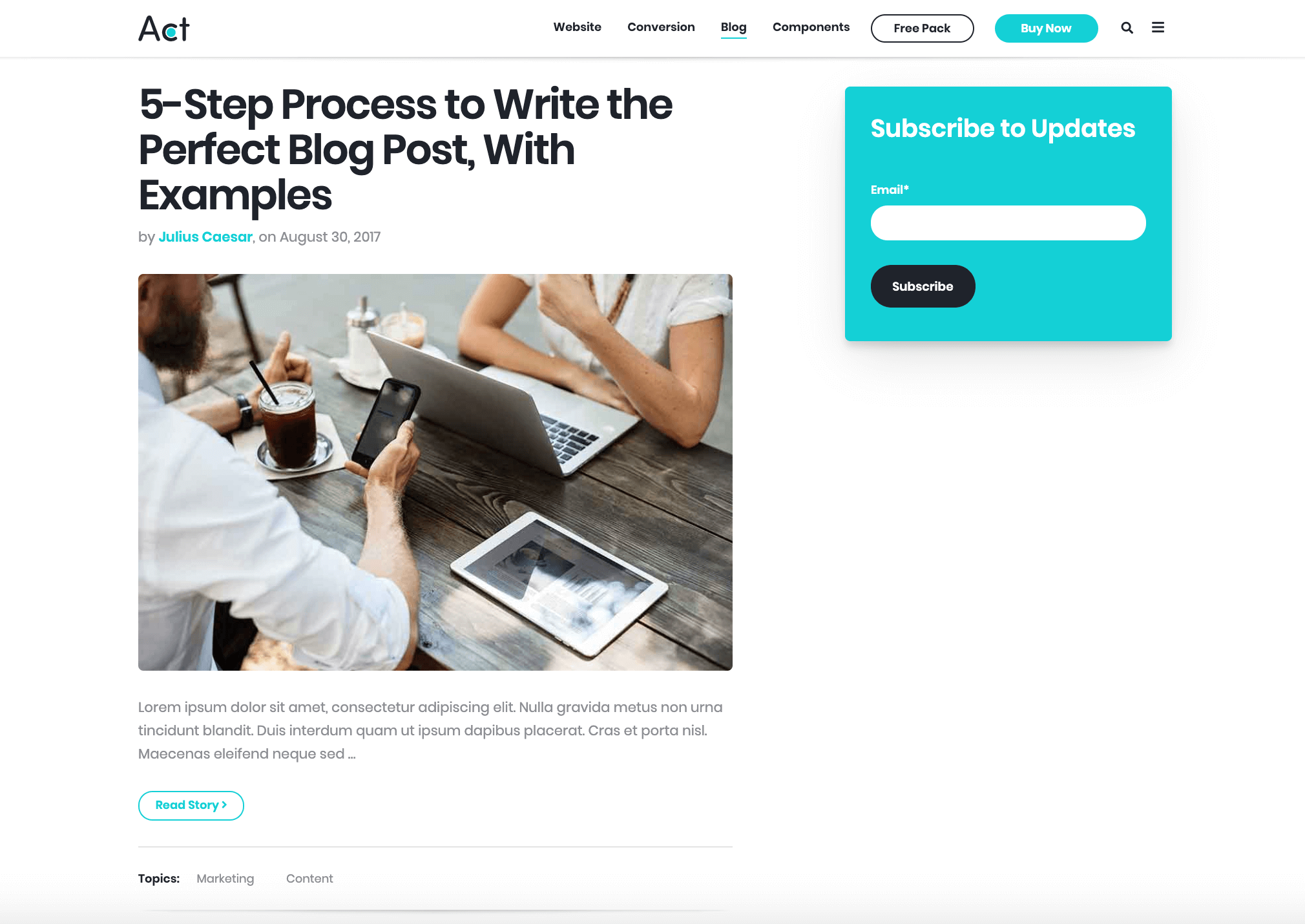 Act21 Blog I - Body class - featured-image-top