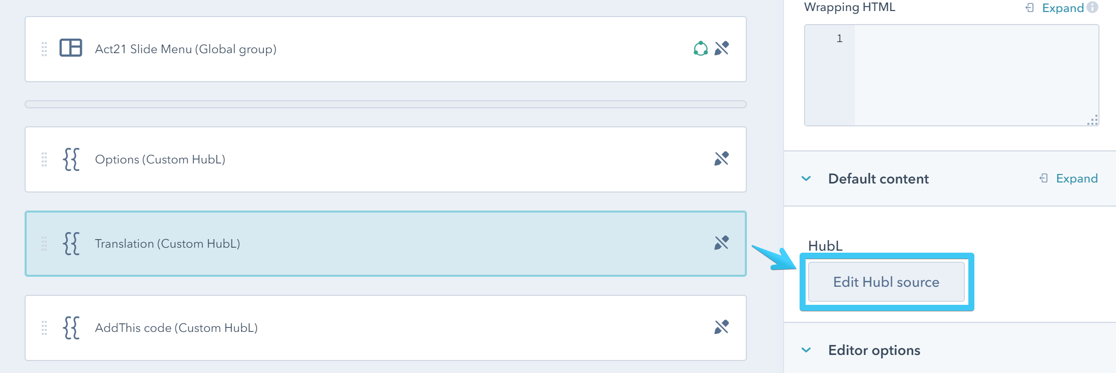 Act2 Template Builder Blog II Translation