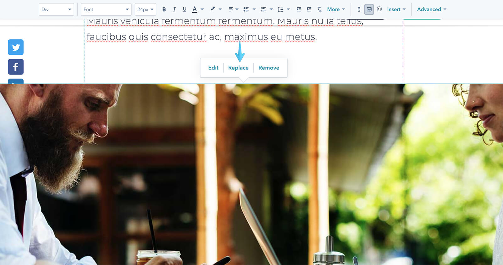 HubSpot Act2.1 Blog II: Full Bleed Image / Replace image