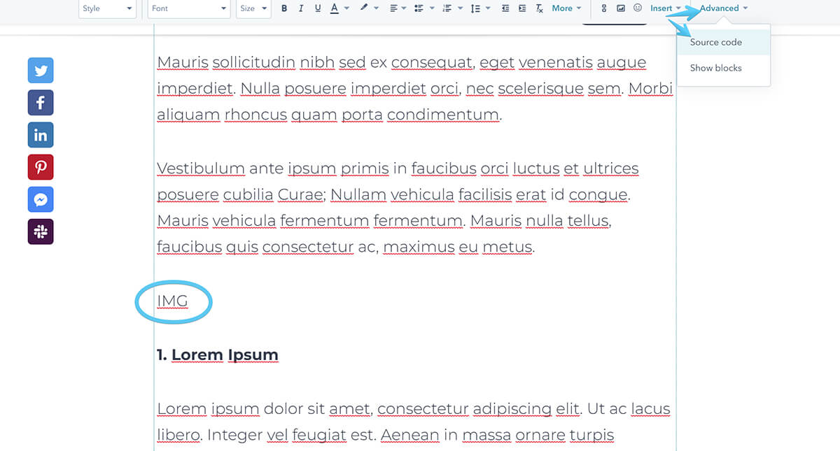 HubSpot Act2.1 Blog II: Full Bleed Image / Source code 