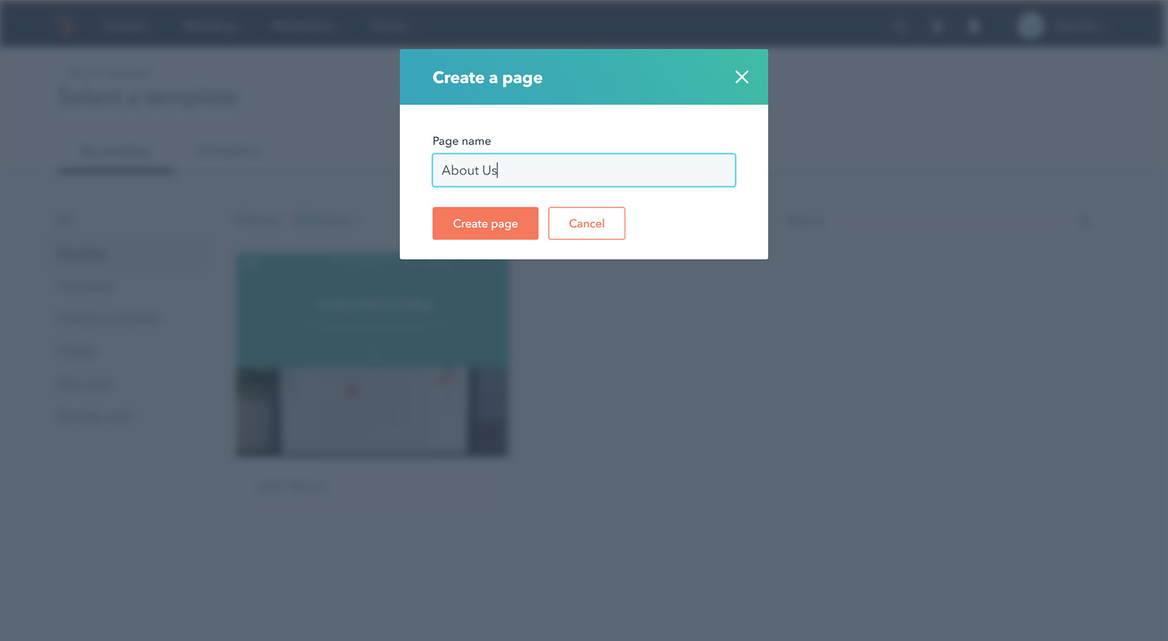Act2 Create a Website Page Name and Create