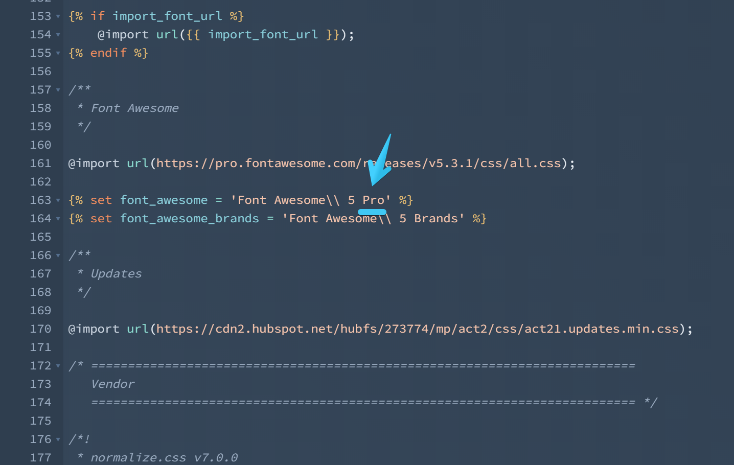 Act2.1 Font Awesome 5 Pro Integration - pro font name