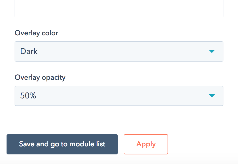 Act21 Hero Slider Slide Overlay Color and Opacity