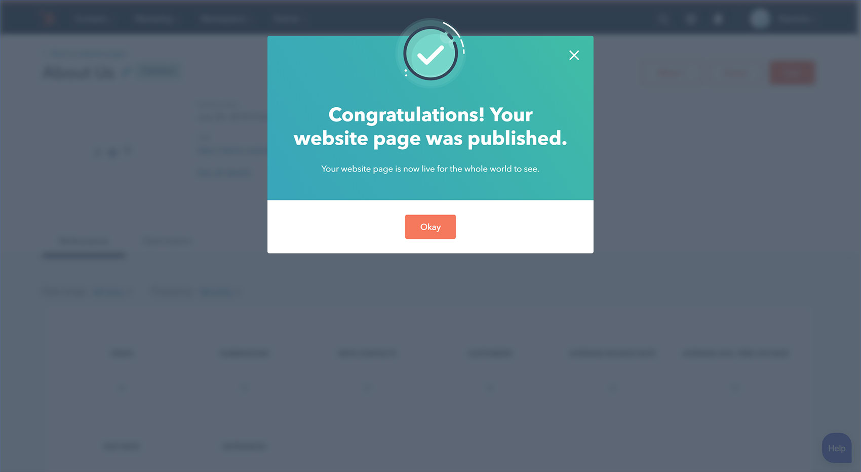 Act2 Page Editor Published Page
