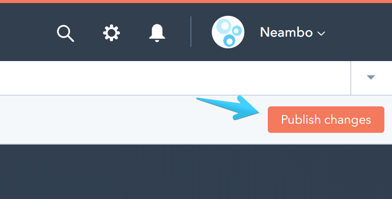 Publish CSS changes in HubSpot
