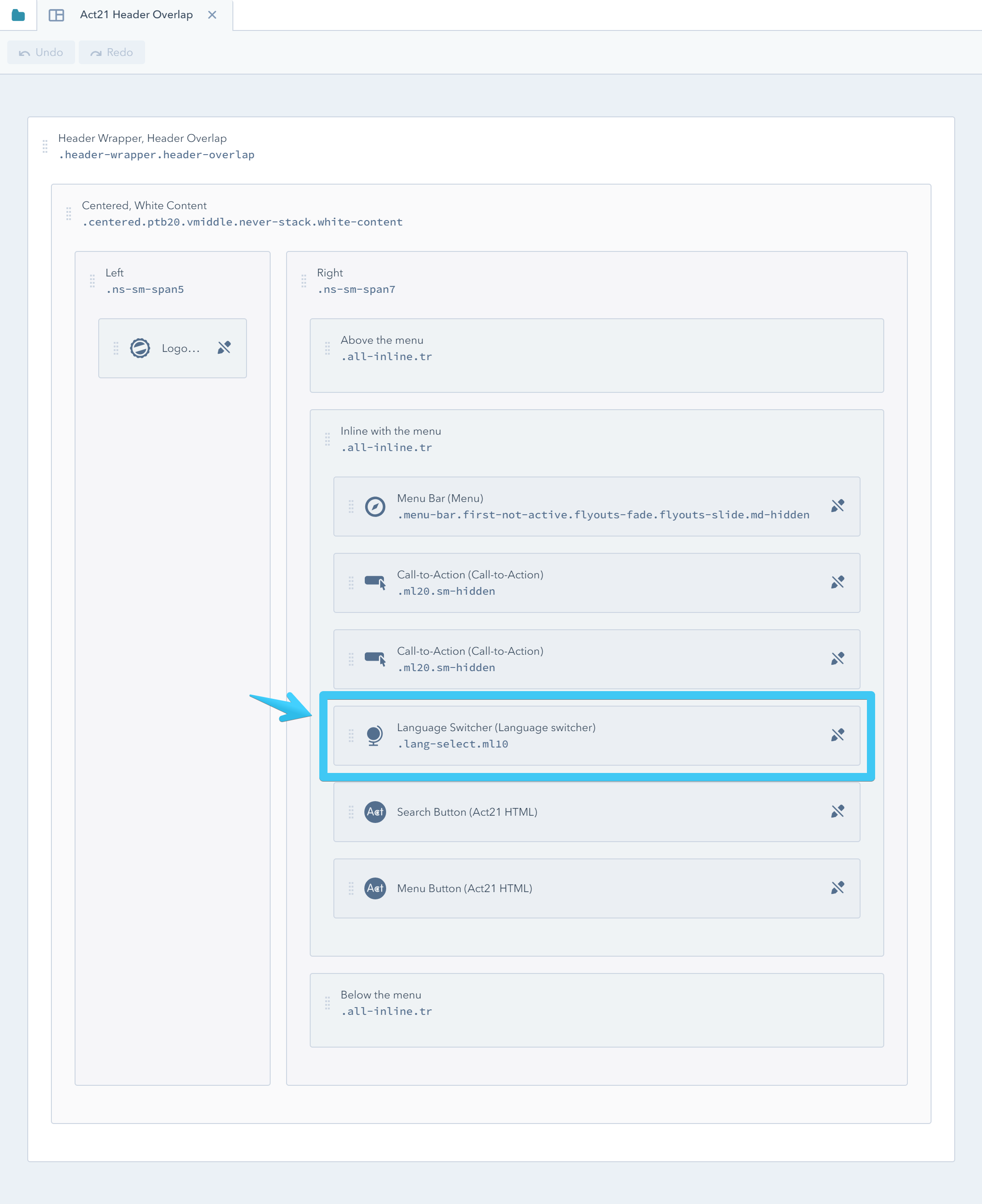 Act2 Template Builder Language Switcher