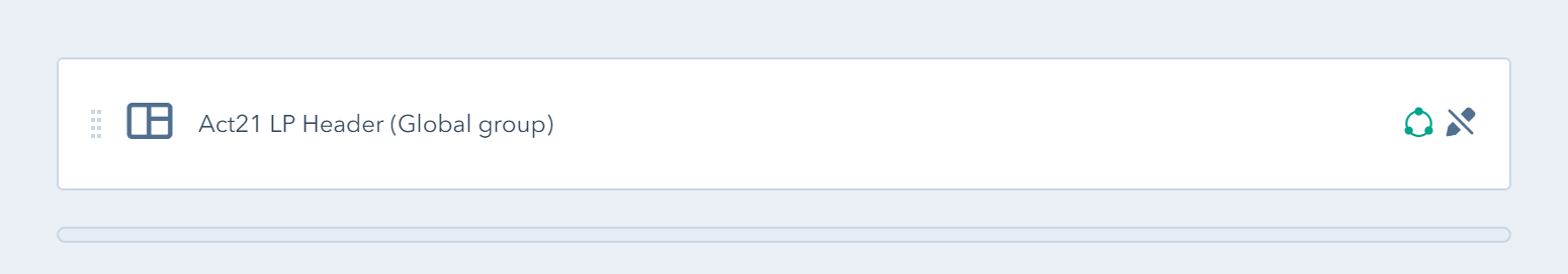 Act2 Template Builder LP Header