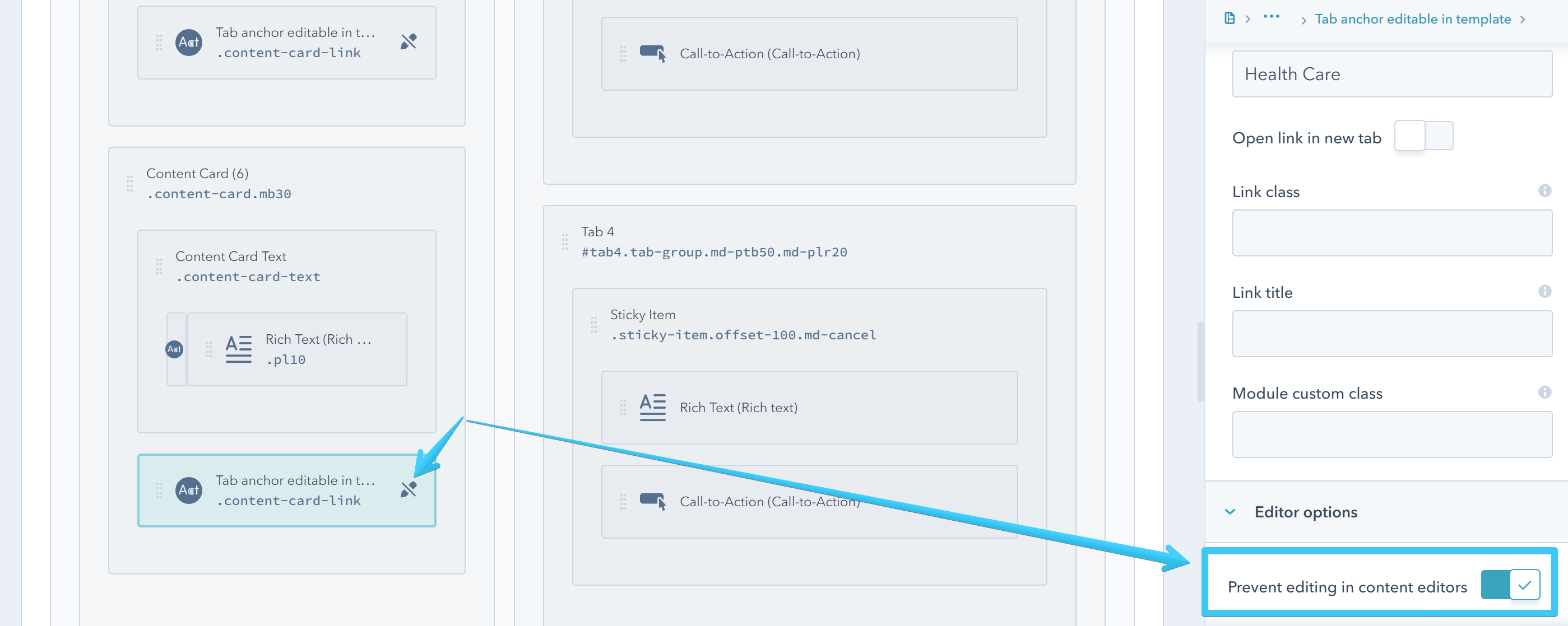 Act2 Template Builder Services II Link (Editable in the Template)